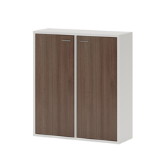 Стеллаж Мэрдэс СУ (Ш2В1)+2ФГ Белый/Шамони Merdes