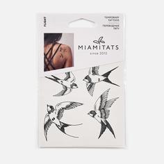 Переводные тату MIAMITATS Flight