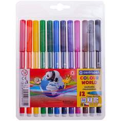 Набор фломастеров Centropen "Colour World", арт. 214284, 12 цв х 3 упак.