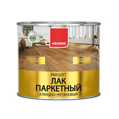 Неомид паркетный лак (2,5) - алкидно-уретановый лак для паркета п/матовый Neomid