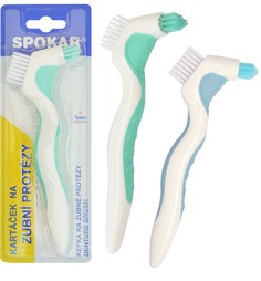 Щетка для чистки зубных протезов Spokar Denture brush