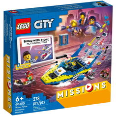 Конструктор LEGO City Детективные миссии водной полиции 60355