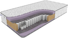 Матрас Дримлайн Sky-high Hovor Middle TFK 100х180х24 Dream Line