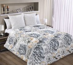 Пододеяльник 210х215 евро Белый тигр 1 Сер. 0002ПН1 Текс Дизайн