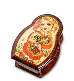 Шкатулка в технике декупаж Матрешка (14х10х5) ШК-11/59-B (ручная работа) 113-707587 Art East