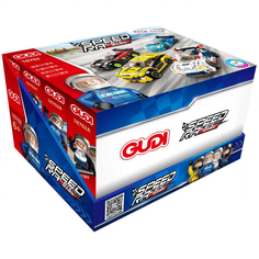 Детский развивающий конструктор GUDI 4 в 1 Скоростные гонщики Speed Racers 10702
