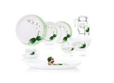 Набор столовый DIWALI WHITE ORCHID 46 предметов Luminarc