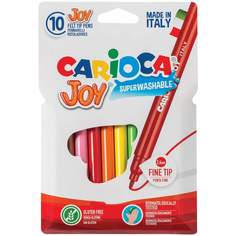 Набор фломастеров Carioca "Joy", арт. 002715, 10 цв х 3 упак.