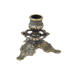 Подсвечник Трилистник малый антик KSVA-AL-80-322-ANT Alberti Livio