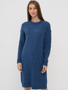 Платье женское VAY 5232-2452 синее 50 RU