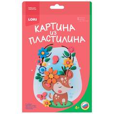 Набор для рисования пластилином Lori арт. 322339, 3 уп.