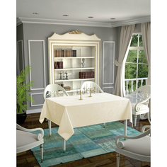 Скатерть TABE Planet Цвет: Кремовый (160х220 см)