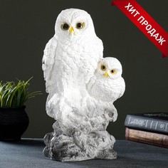 Копилка "Совы полярные" 20х18х33см Хорошие сувениры