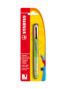 Ручка-роллер 0,5мм STABILO Bionic Pacific Collection B-36142-10, синяя
