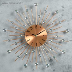 Часы настенные, : Ажур, Сухан, плавный ход, d=13 см, 40 х 40 см No Brand