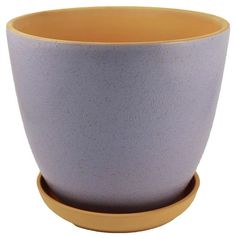 Цветочный горшок Ломоносовская керамика сиреневый 1 шт.