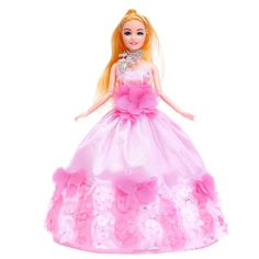 Кукла-модель шарнирная Мира в платье в ассортименте 4411800 No Brand