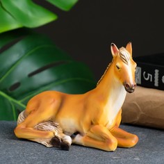 Фигура "Лошадь" рыжий, 14х8х10см Хорошие сувениры