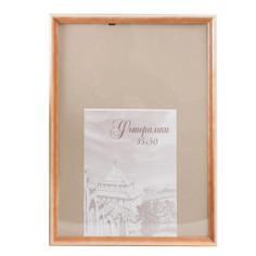 Фоторамка 35х50 см сосна с20 (пластиковый экран) 4027674 Sima Land