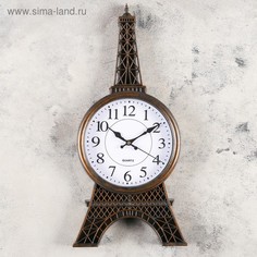 Часы настенные, : Город, Риволи, дискретный ход, 21 х 47 см No Brand