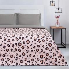 Покрывало Этель евро Leopard, 230х210 ±5 , микрофибра