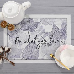 Салфетка на стол Everyday , ПВХ, 40х29 Доляна