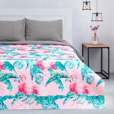 Покрывало Этель 2 сп Tropical flamingo, 175x210±2 , микрофибра