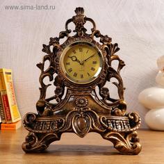 Часы настольные Родос, дискретный ход, 12 х 13 х 32.5 см No Brand