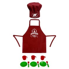Игровой набор Happy Valley Шеф-повар с фартуком и аксессуарами 2929886