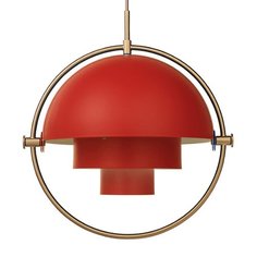 Люстра Louis Weisdorff Gubi Multi-Lite Pendant Red Imperium Loft