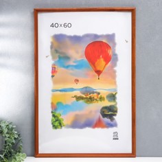 Фоторамка дерево 40х60 (1701) (пластиковый экран) Зебра