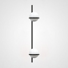 Бра Palma Wall Lamp 2 Шара Вертикальная Imperium Loft