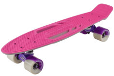 Скейтборд TechTeam Shark 22 pink/white