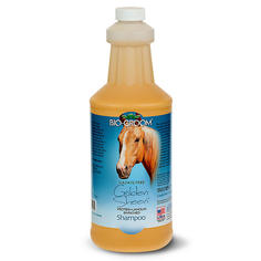 Шампунь для лошадей Golden Sheen, c протеином и ланолином. Концентрат 1 к 5. 946 мл Bio Groom