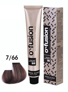 Профессиональная краска для волос Aidha Klher Ofusion BB-hair technology, тон 7/66, 100мл