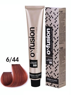 Профессиональная краска для волос Aidha Klher Ofusion BB-hair technology, тон 6/44, 100мл