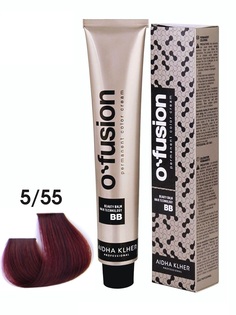 Профессиональная краска для волос Aidha Klher Ofusion BB-hair technology, тон 5/55, 100мл