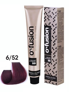 Профессиональная краска для волос Aidha Klher Ofusion BB-hair technology, тон 6/52, 100мл
