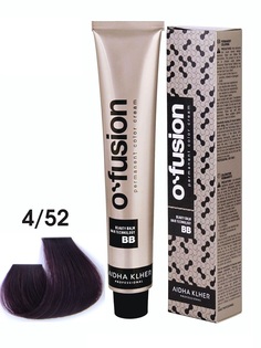 Профессиональная краска для волос Aidha Klher Ofusion BB-hair technology, тон 4/52, 100мл
