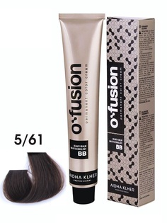 Профессиональная краска для волос Aidha Klher Ofusion BB-hair technology, тон 5/61, 100мл