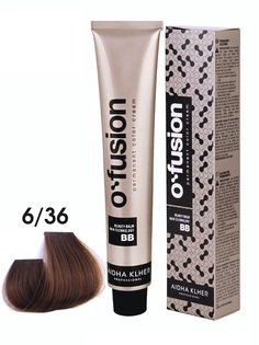 Профессиональная краска для волос Aidha Klher Ofusion BB-hair technology, тон 6/36, 100мл