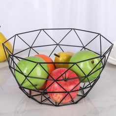 Ваза для фруктов «Geometry», 27 х 27 х 14 см Вселенная порядка