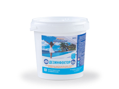 Дезинфектор быстрый стабильный хлор гранулы 1кг ТМ Aqualeon DB1G