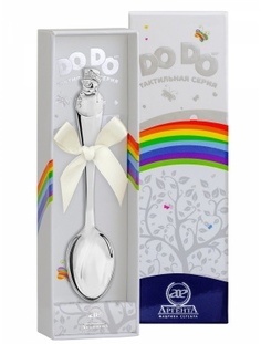 Ложка чайная Снеговик из серебра АргентА