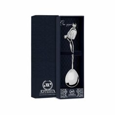 Ложка чайная Кувшинка из серебра АргентА