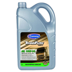 COMMA TFML5L Масло моторное 10W30 COMMA 5л полус-ка TransFloW ML E3/GL-4 () 1шт