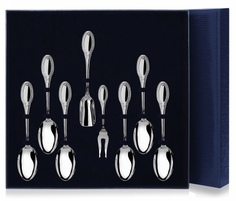 Набор чайный Император из серебра 8 предметов АргентА