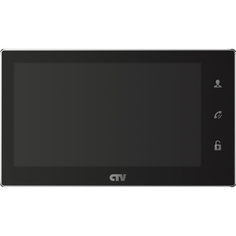 Монитор видеодомофона CTV-M4706AHD (Черный)