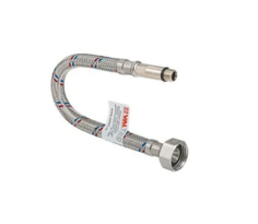 Подводка гибкая VALTEC для смесителя, воды М10х35 - G1/2" 60см (гайка-штуцер)