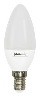 Лампа светодиодная LED 11Вт 230Вт E14 теплый матовый свеча | код 5019157 | JazzWay 1шт.